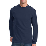 Long Sleeve Essential T Shirt with Pocket